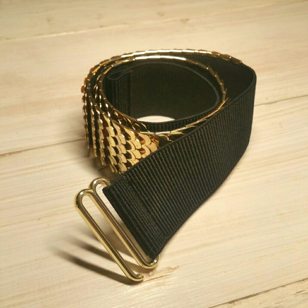 Gold Scale Waist Belt